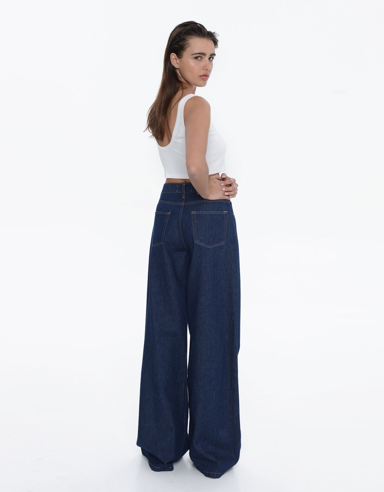 Sac Jeans Belen denim pants blue rain
