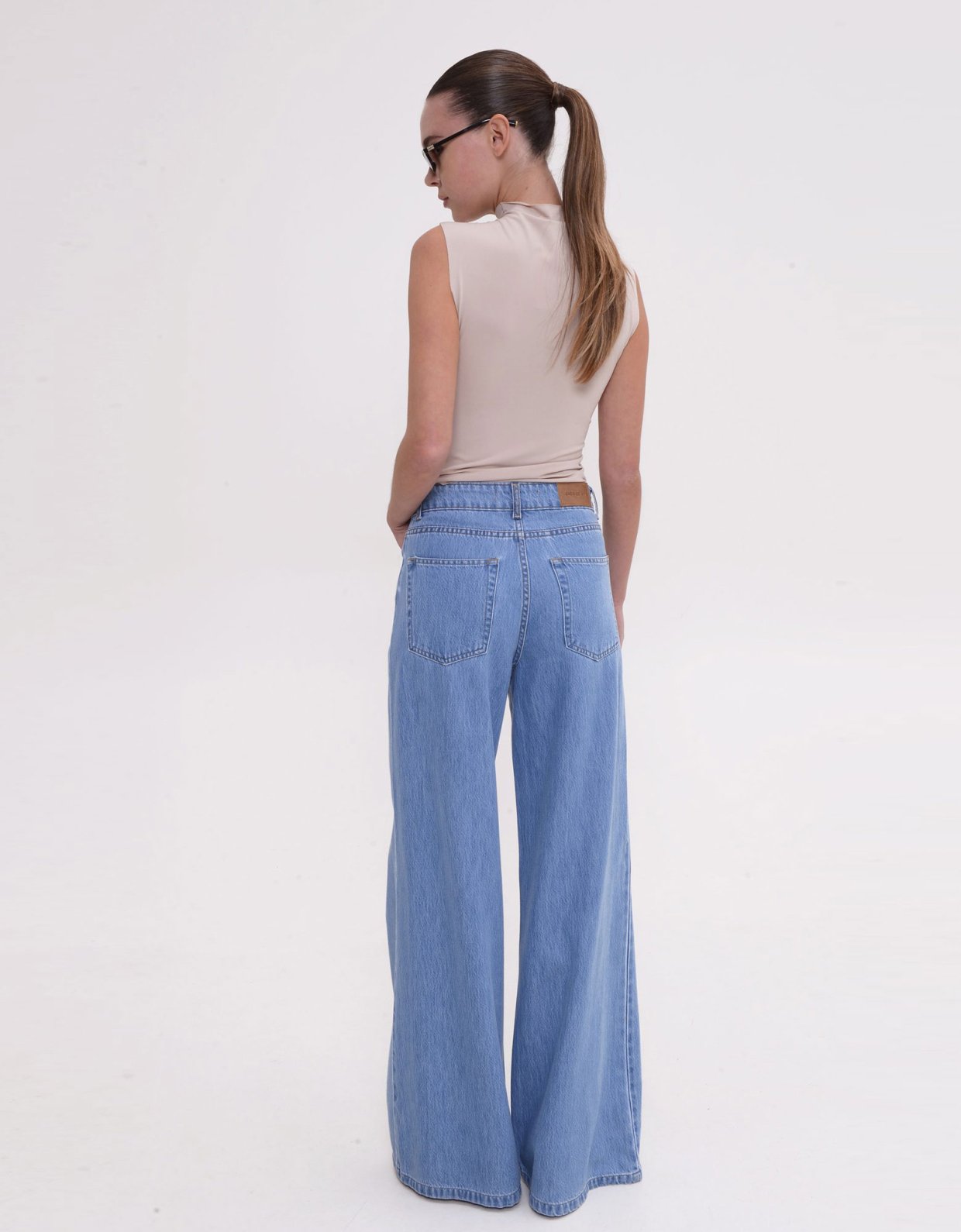 Sac Jeans Belen denim pants mid blue
