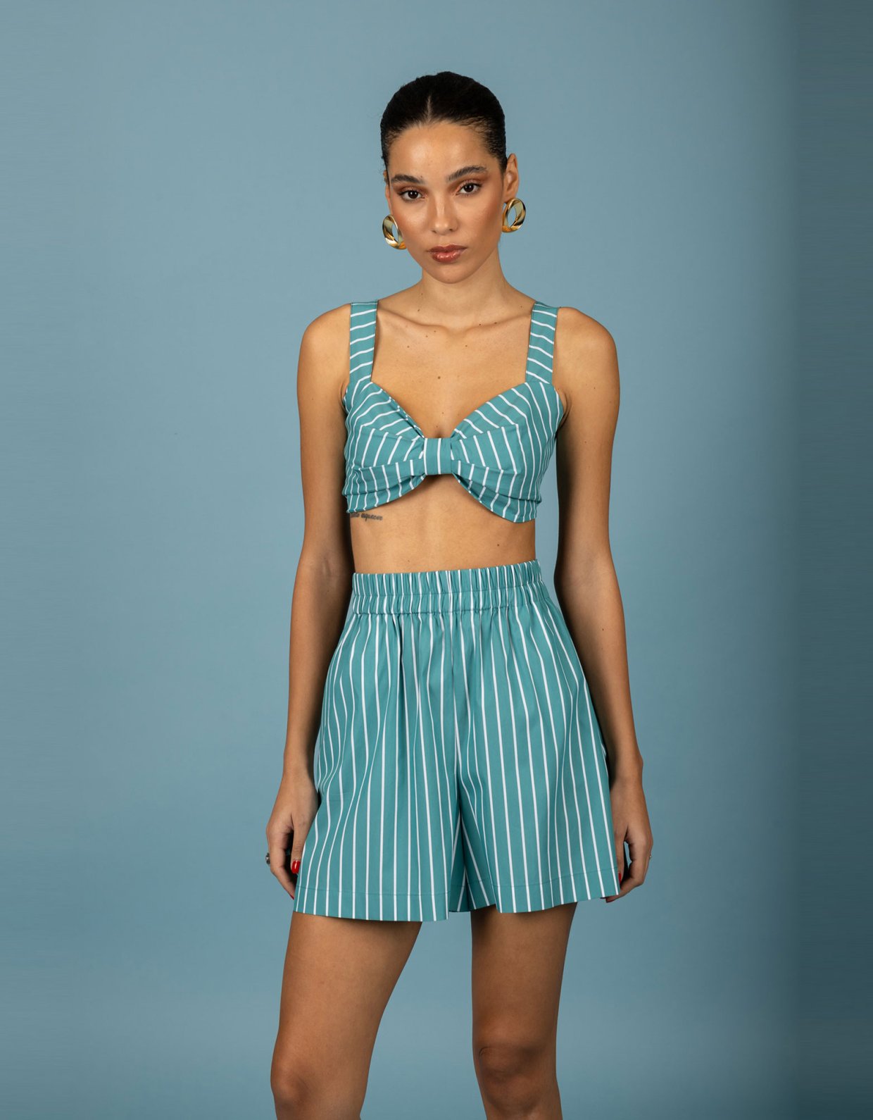 Chaton Benjamin shorts green