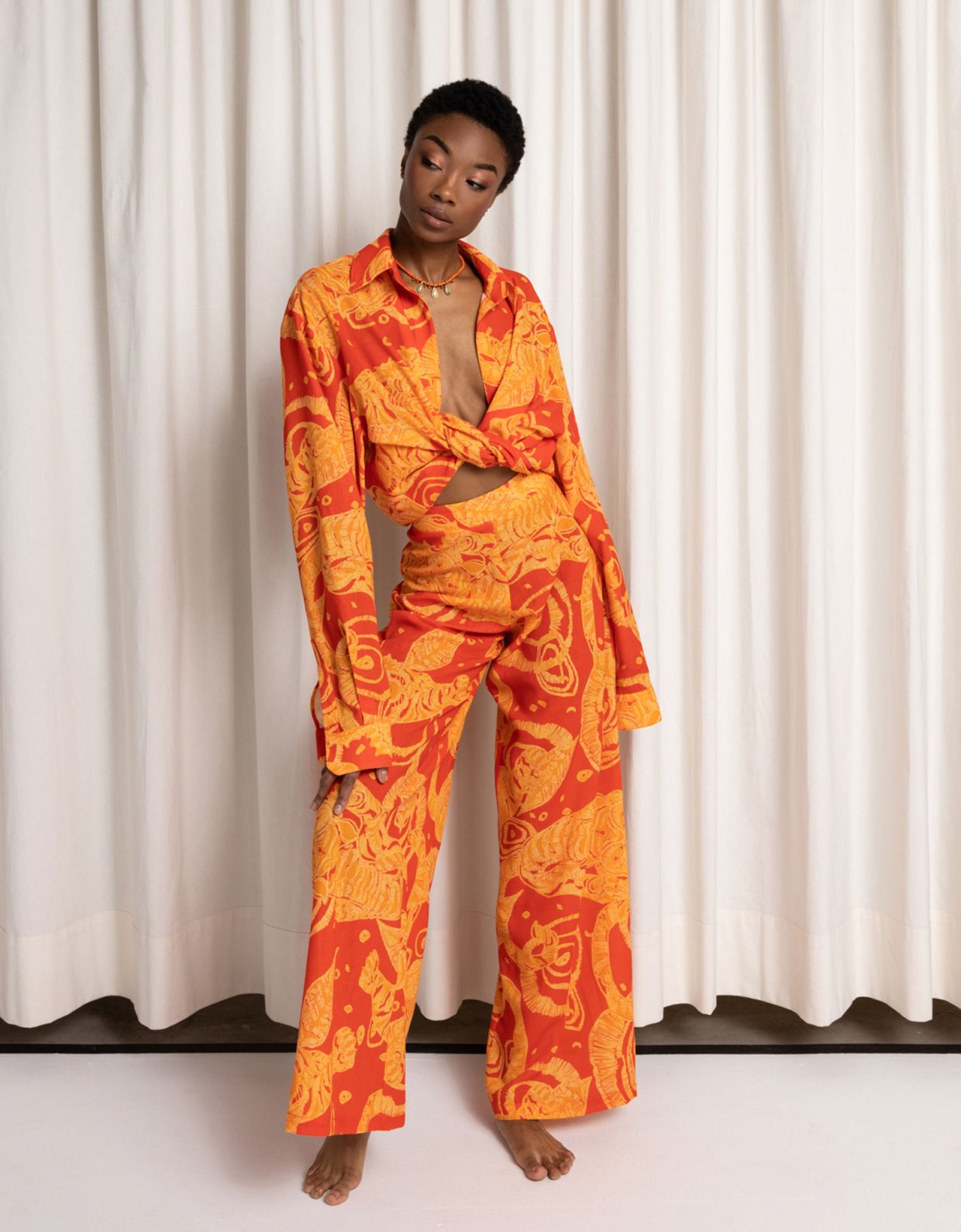 Abstracto Benou pants