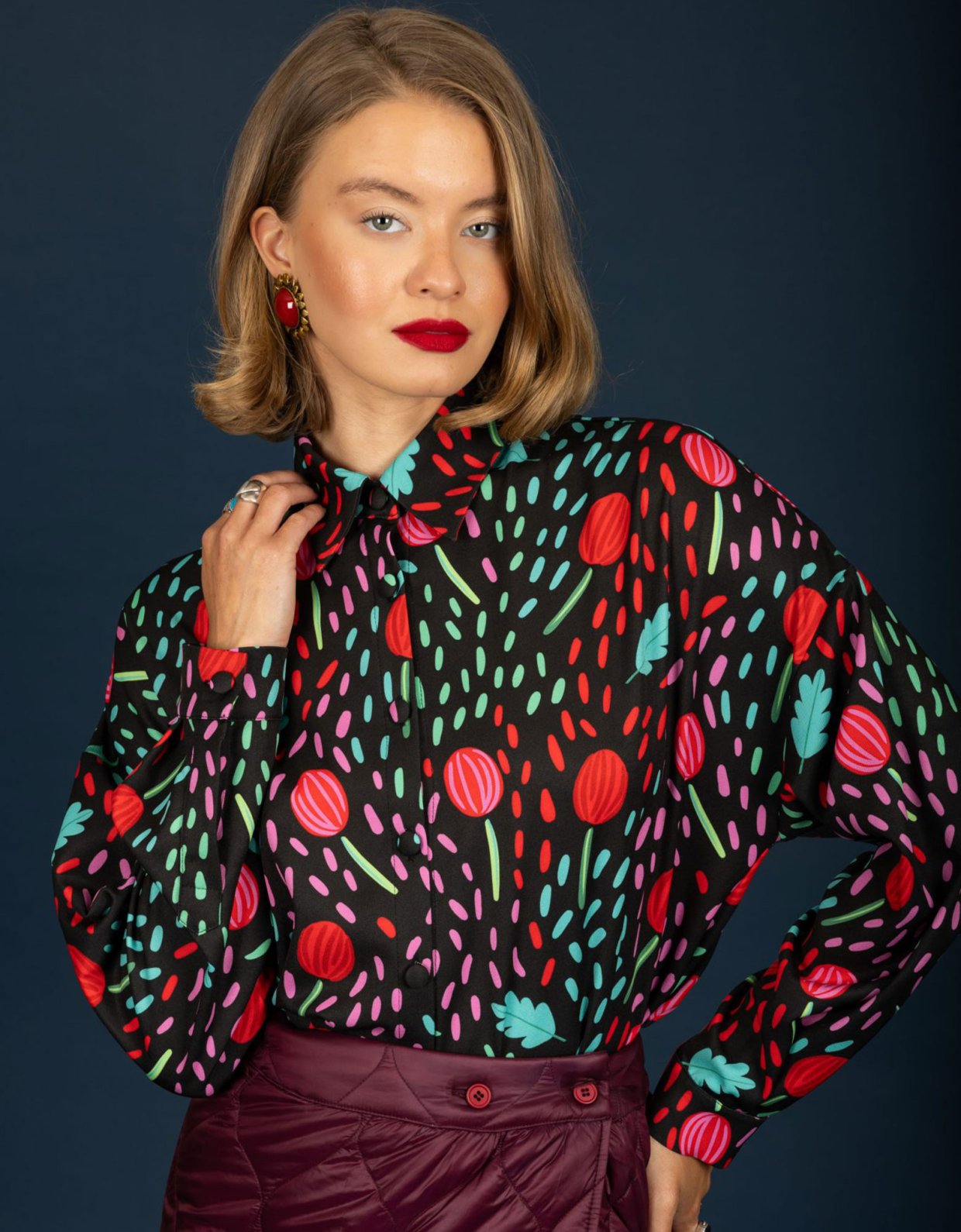 Chaton Betty oversize shirt