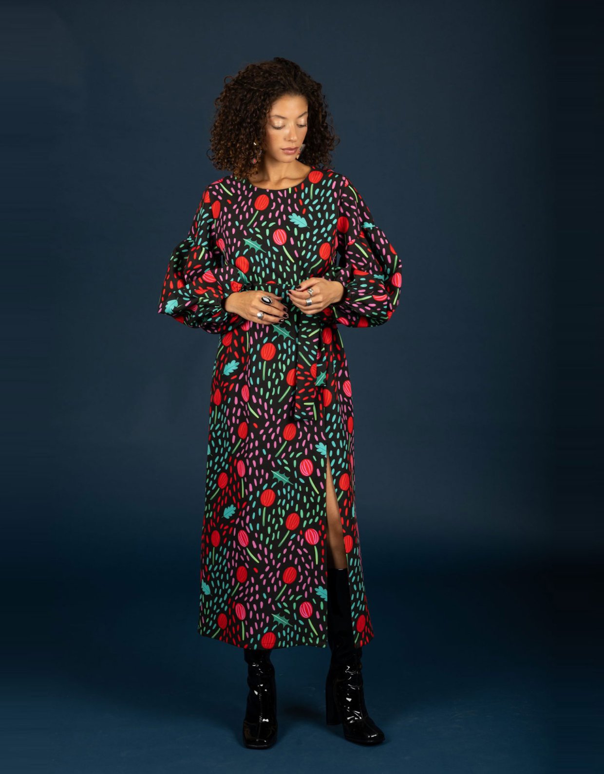 Chaton Betty slim dress