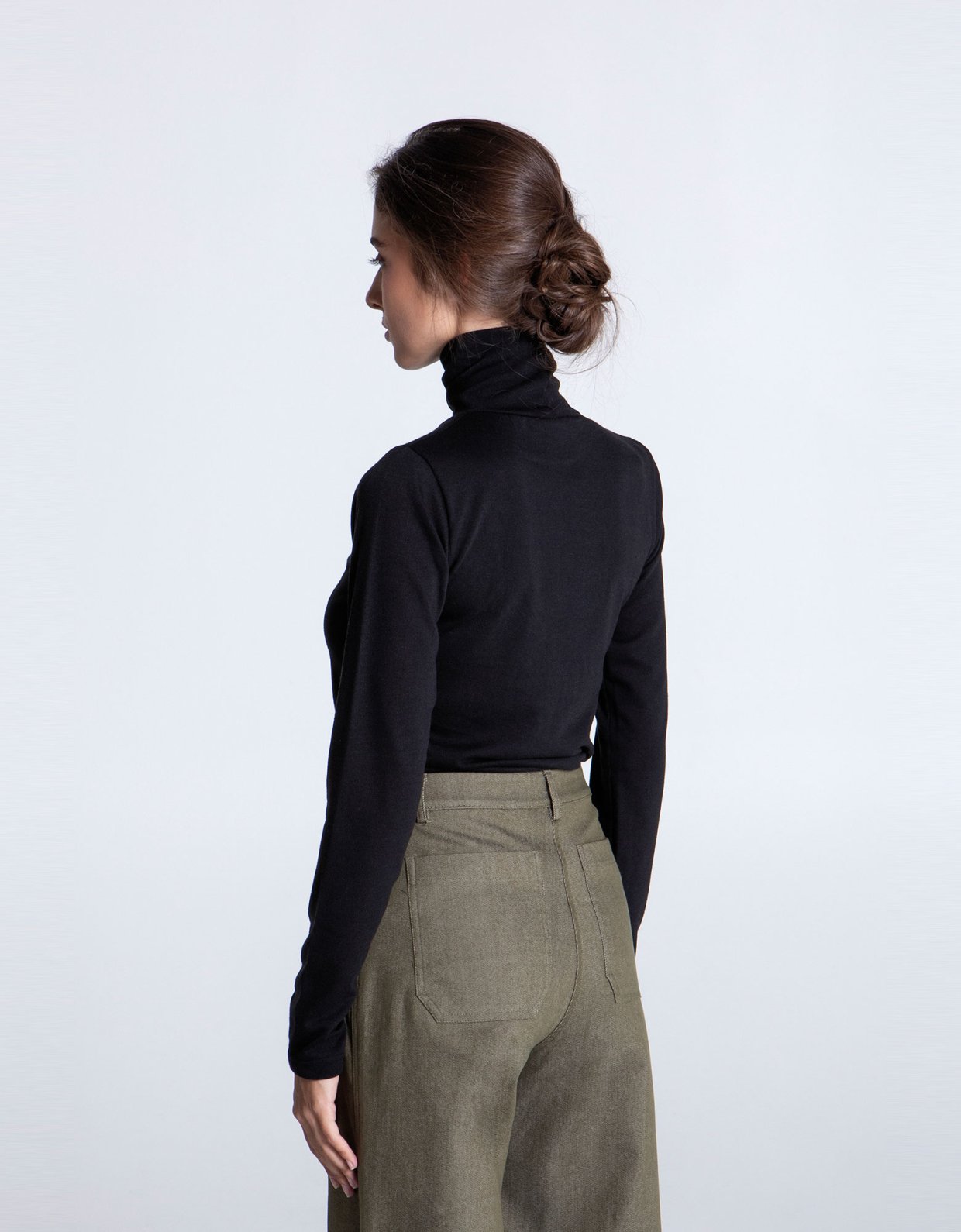 Eveleya Black knitted sweater