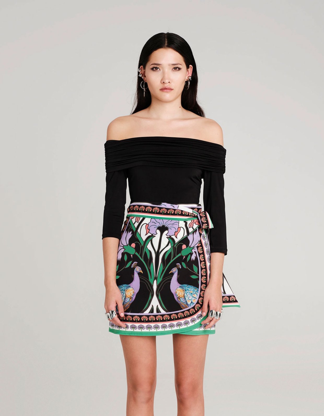 Peace and Chaos Blackbird top