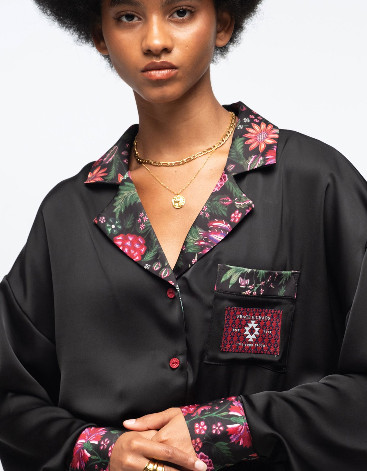 Peace and Chaos Bloom shirt