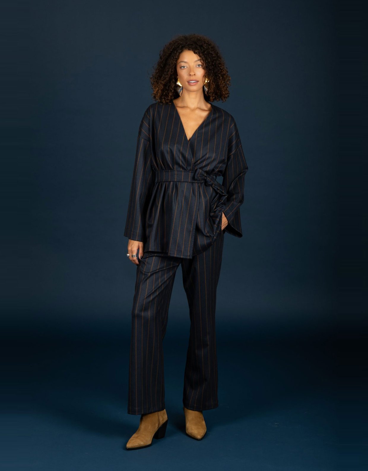 Chaton Brendan kimono blue