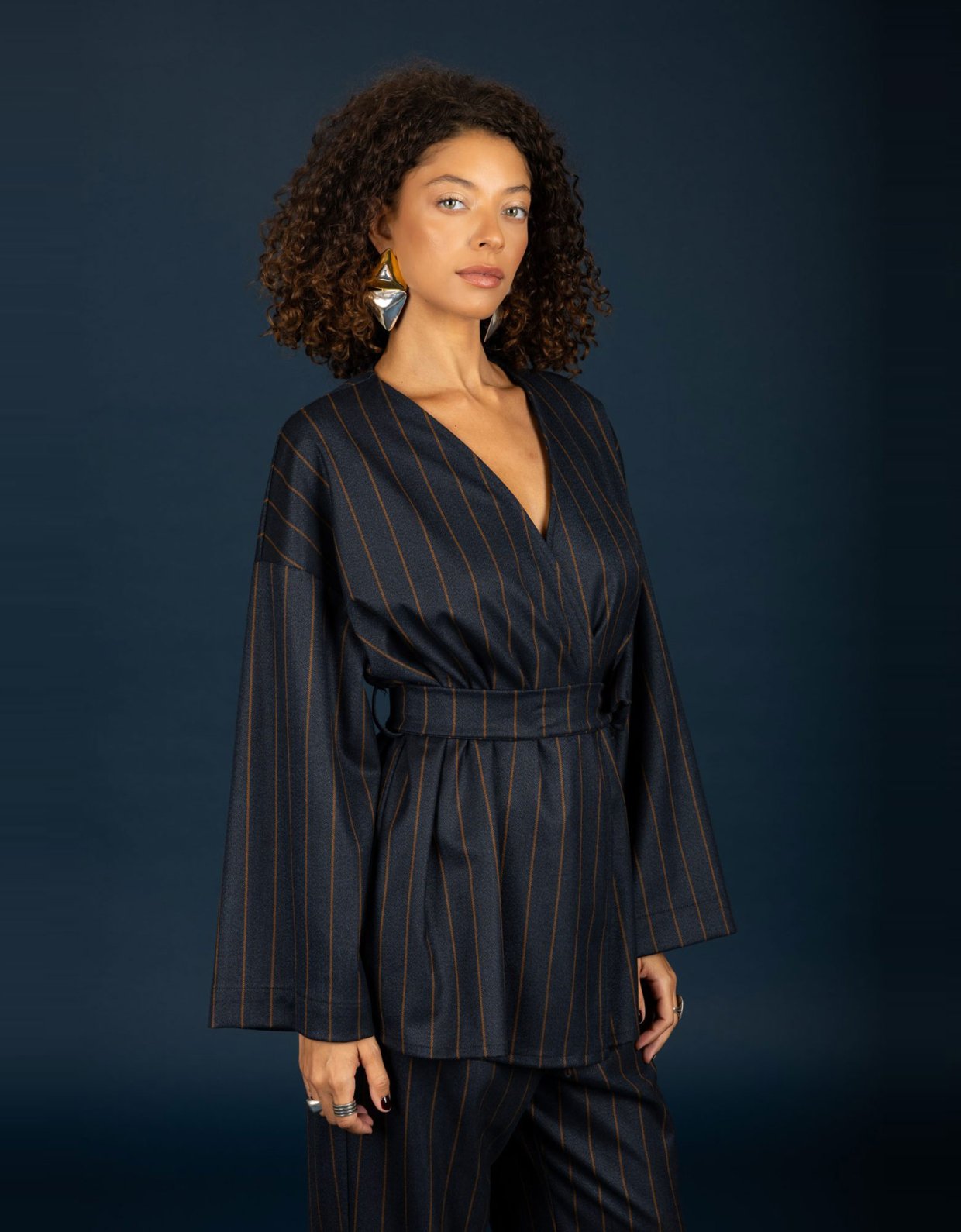 Chaton Brendan kimono blue