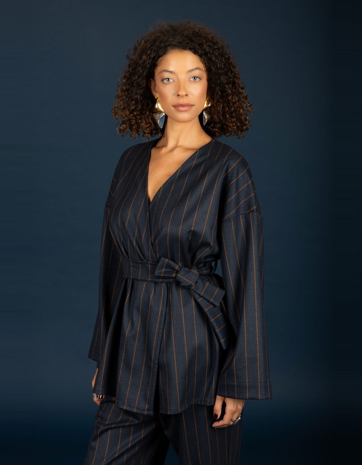 Chaton Brendan kimono blue