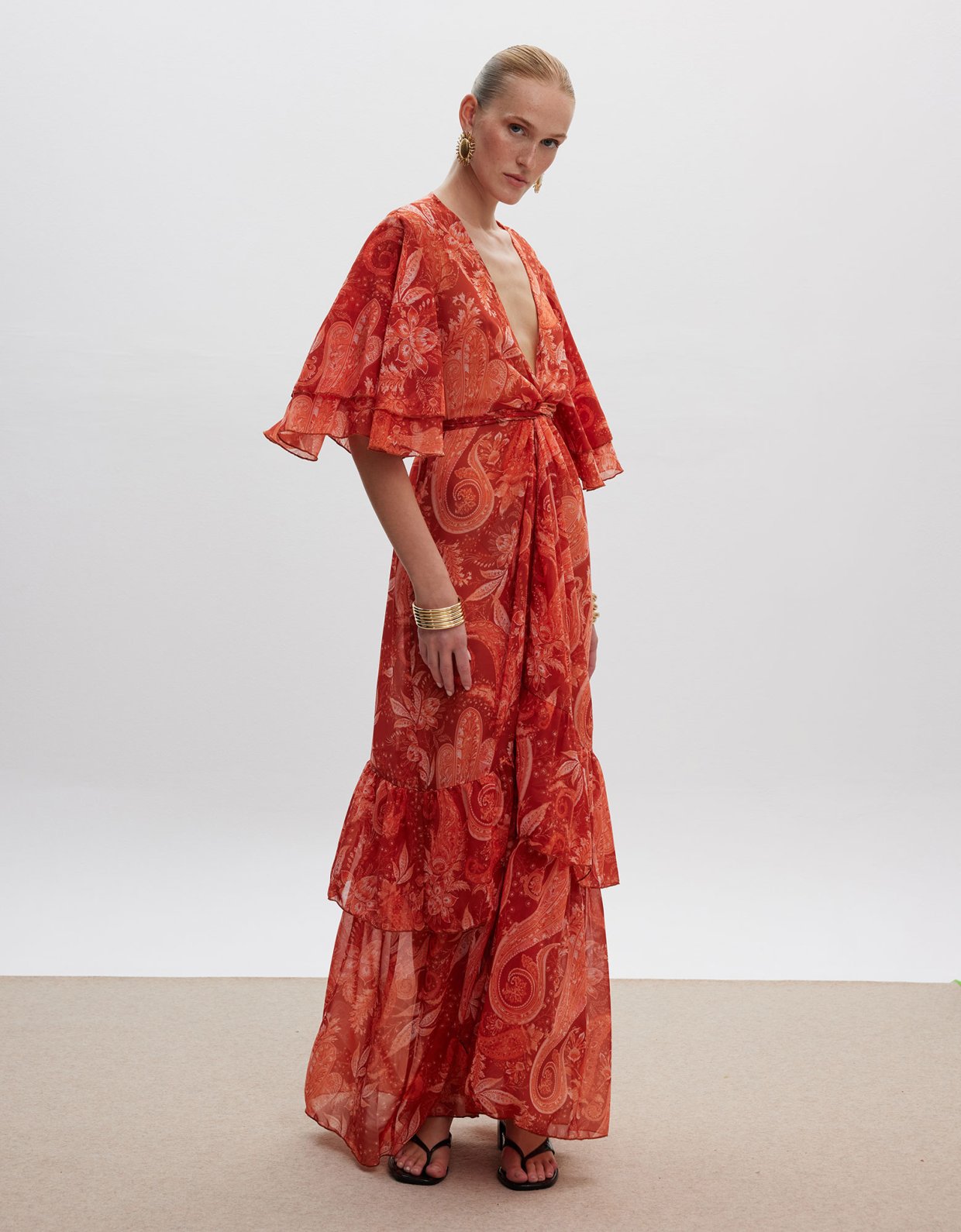 Ciel Concept Bronze goddess kimono