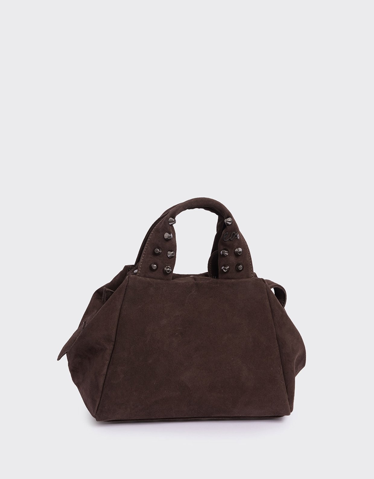 Elena Athanasiou Bubble bag suede S brown