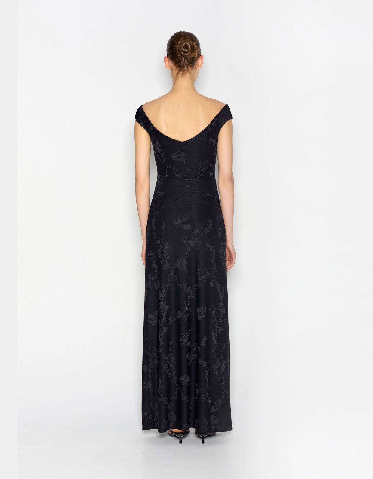 Nadia Rapti Cactus long dress black