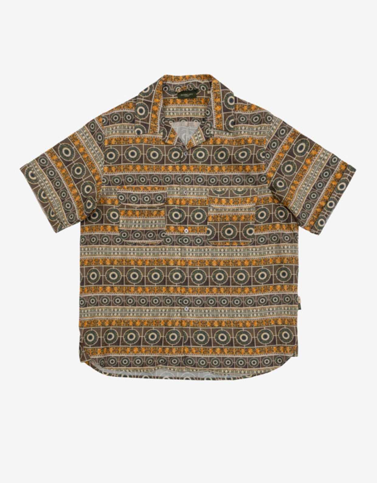 Gianni Lupo Hawaiian shirt yellow