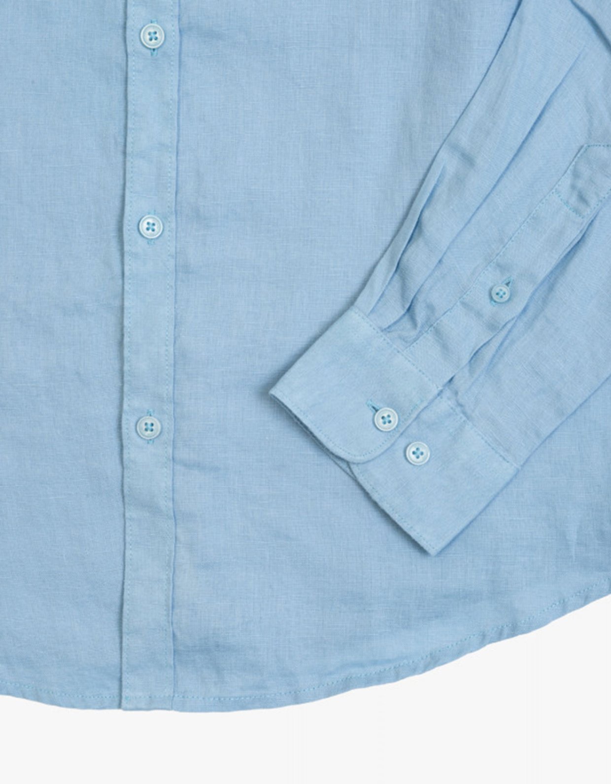 Gianni Lupo Linen shirt light blue