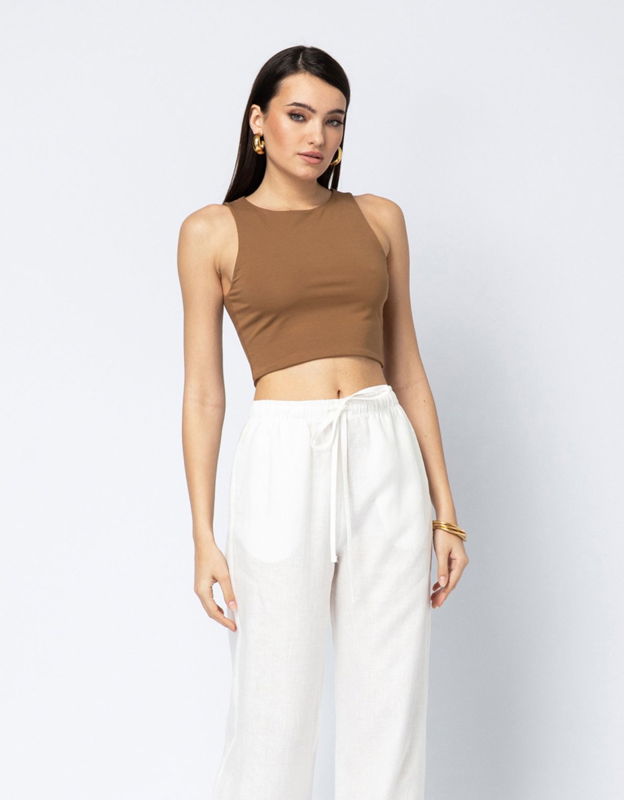 Foreveryoung Camille pants off white