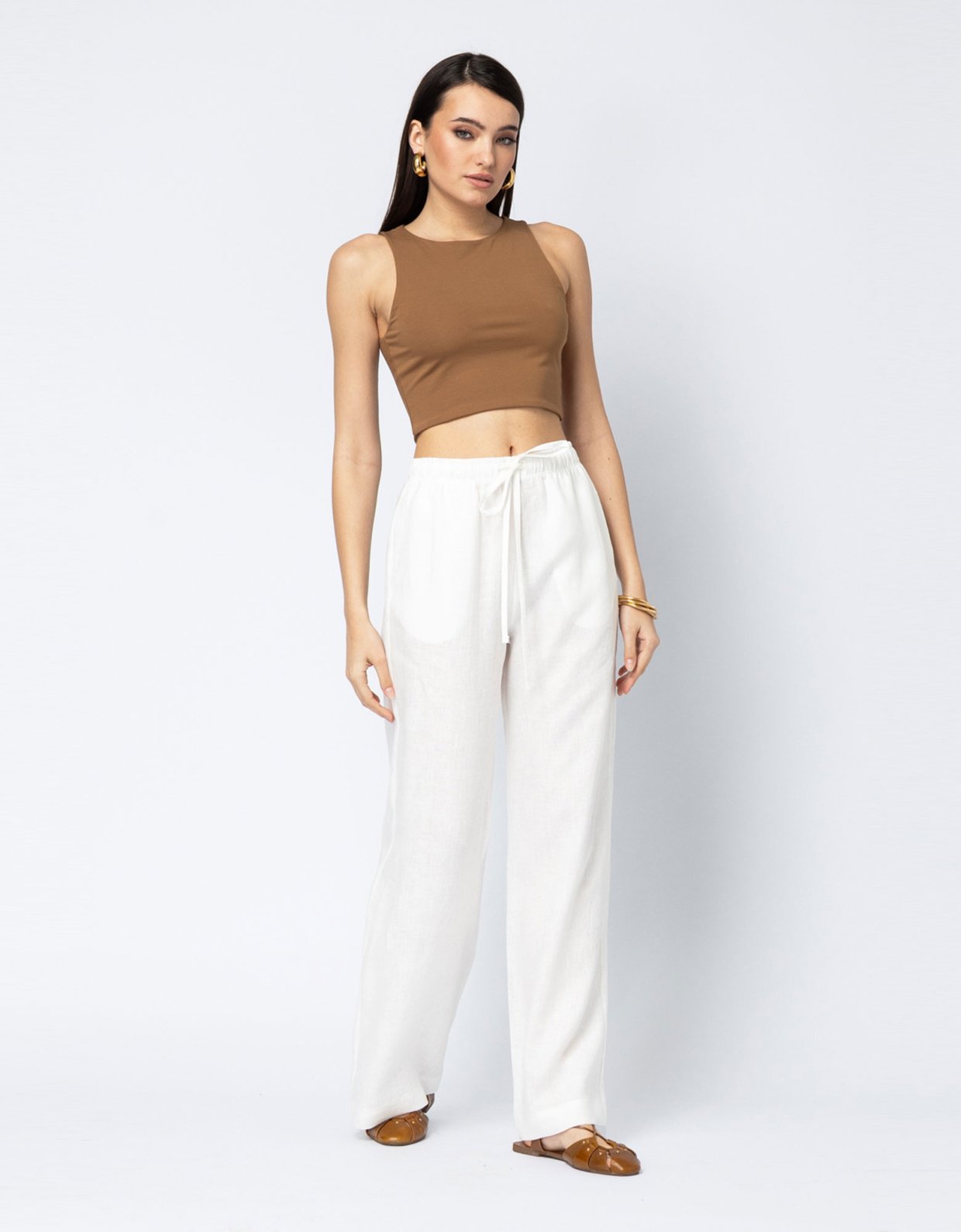 Foreveryoung Camille pants off white