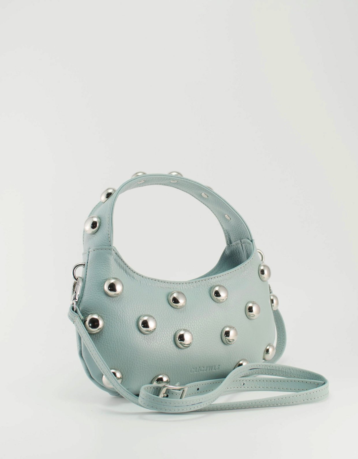 Clic Jewels Candy mini bag studs baby blue dolaro