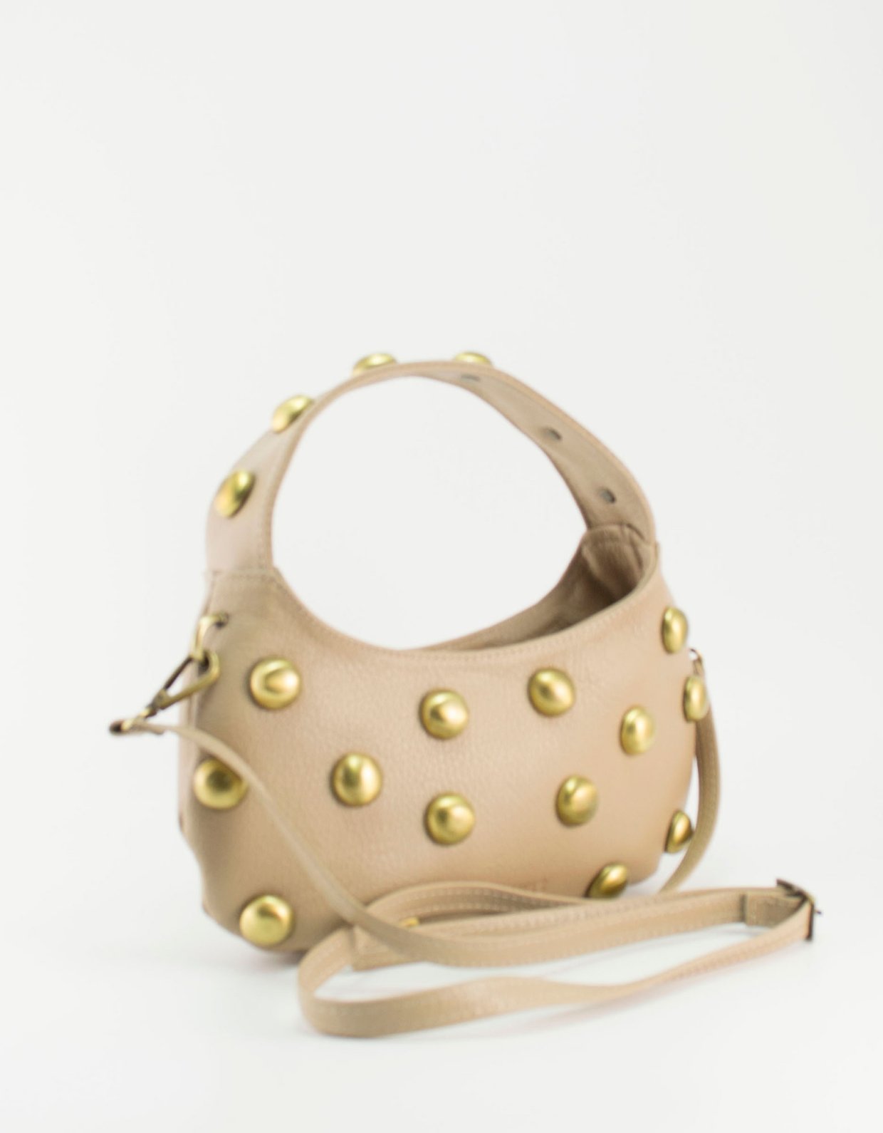 Clic Jewels Candy mini bag studs mocha dolaro