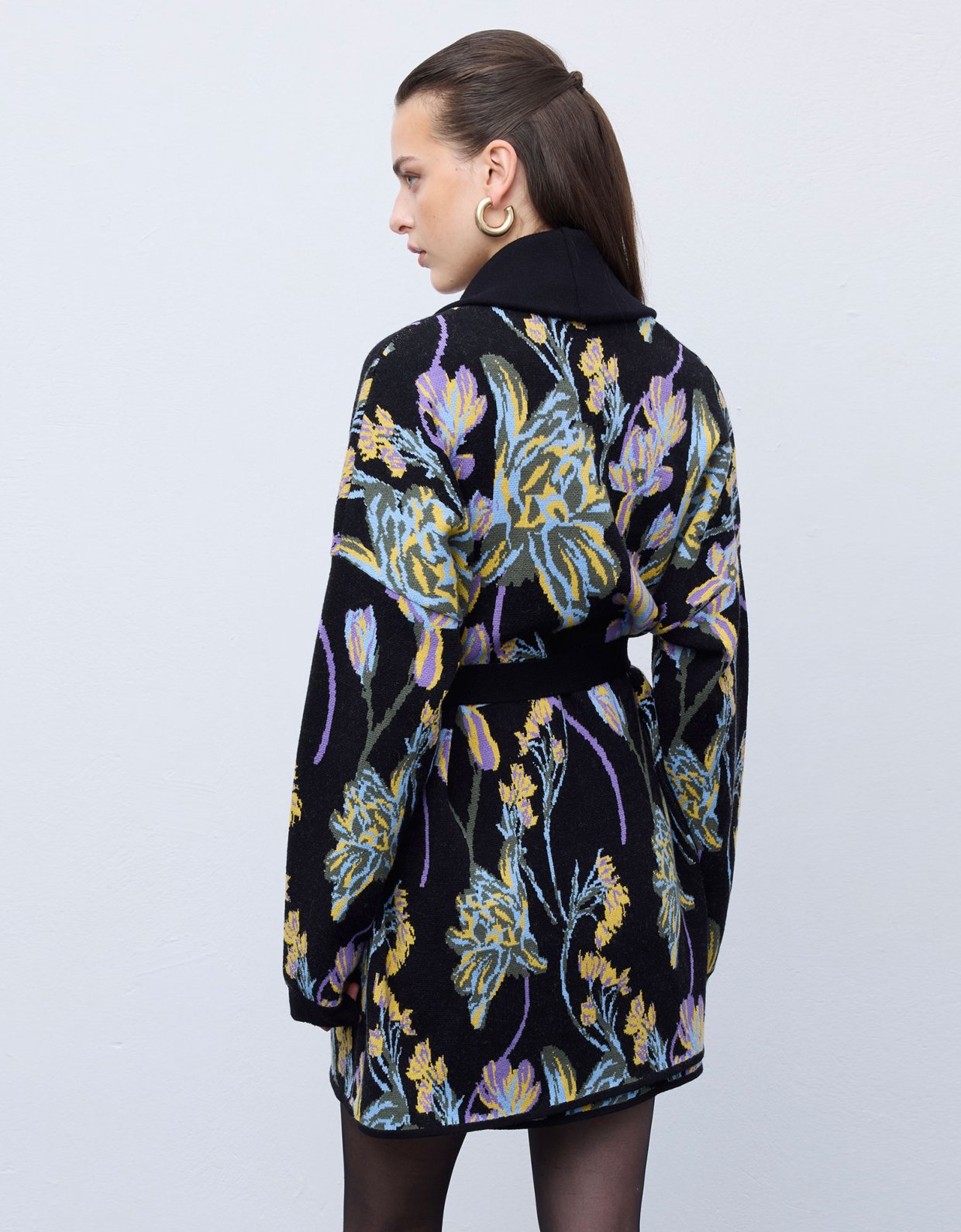 Ciel Concept Cardigan disco flower