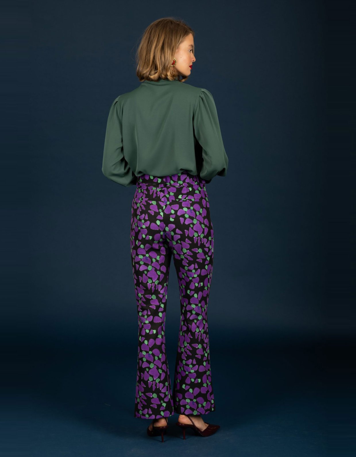 Chaton Catherine shirt forest