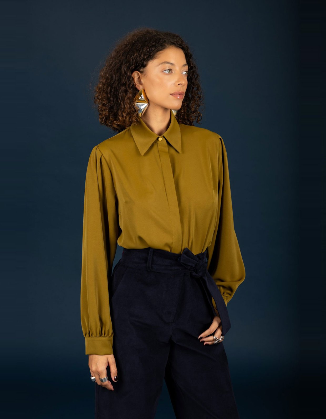 Chaton Catherine shirt lime