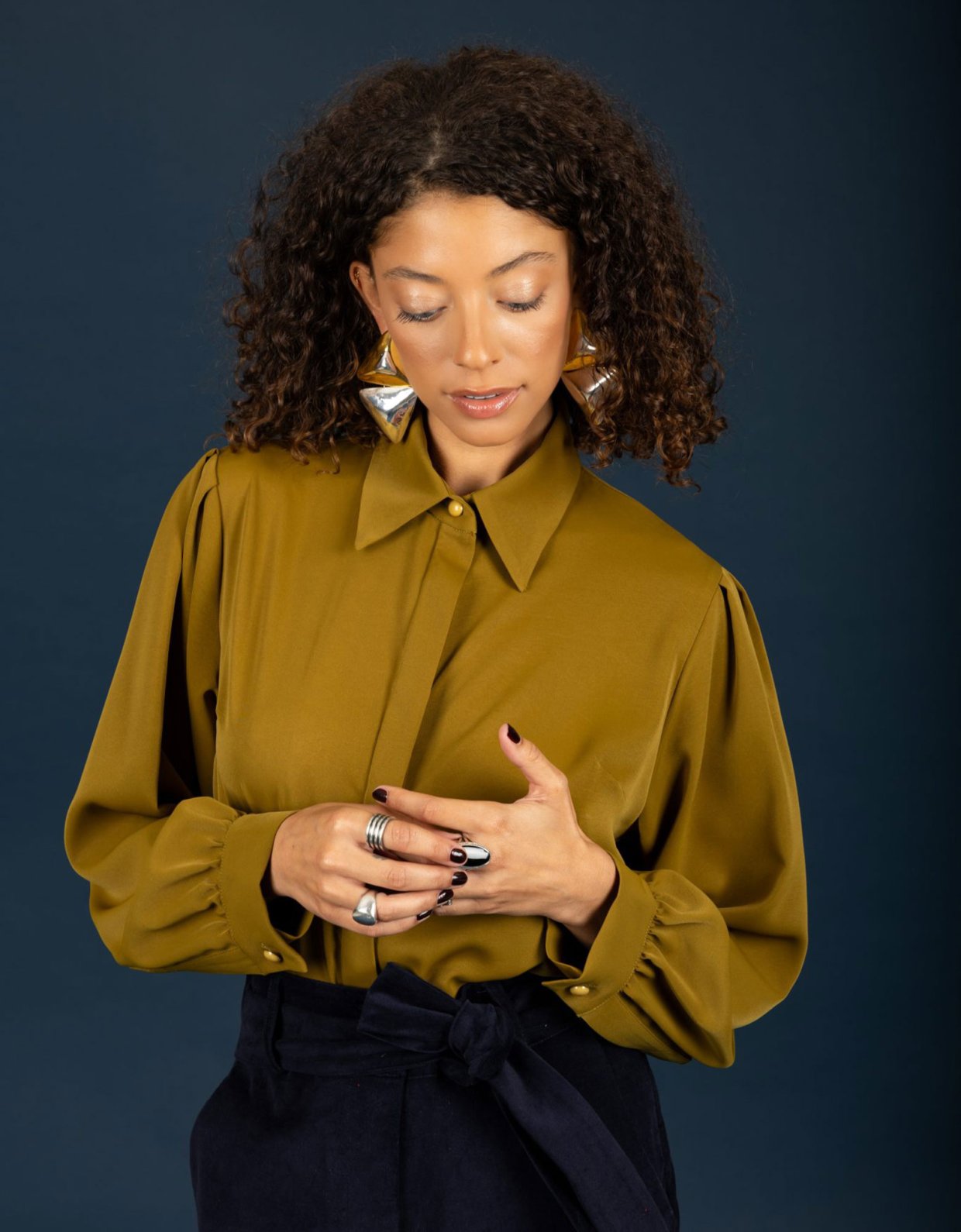 Chaton Catherine shirt lime