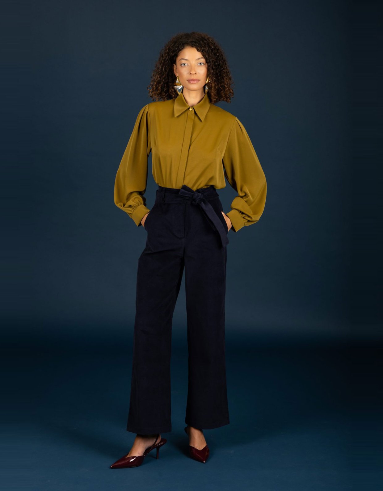 Chaton Catherine shirt lime