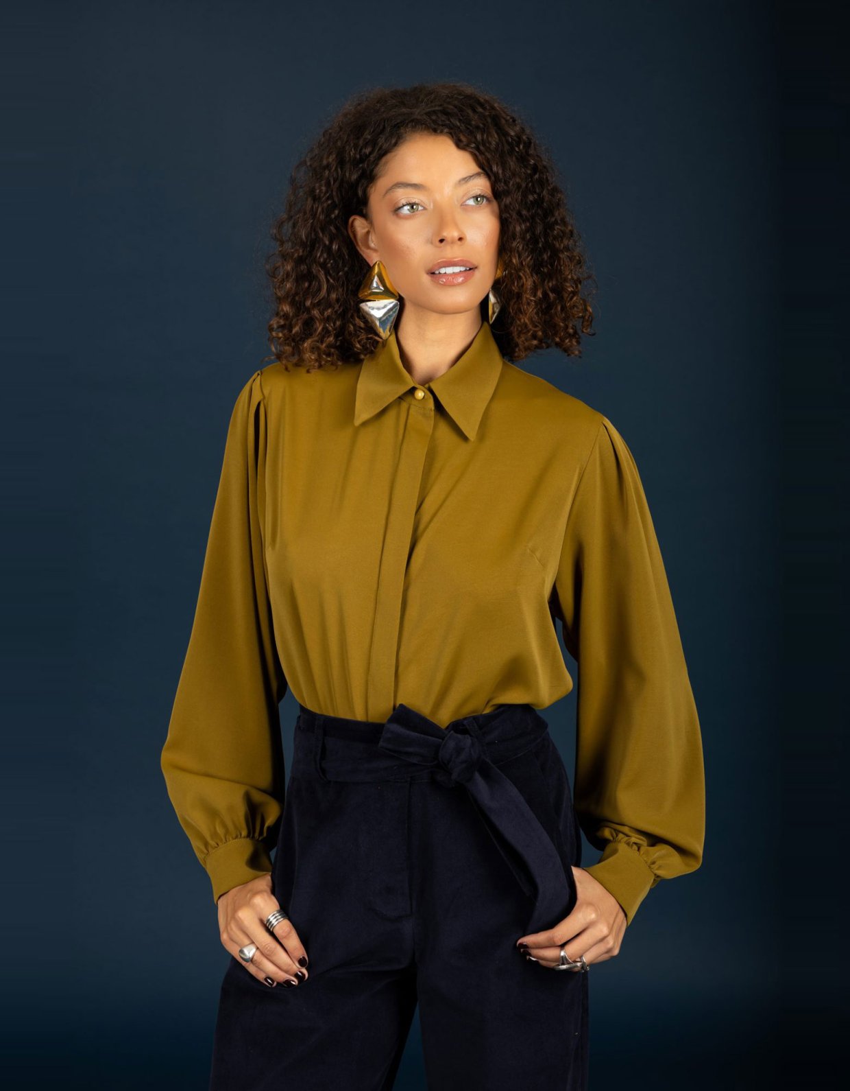 Chaton Catherine shirt lime