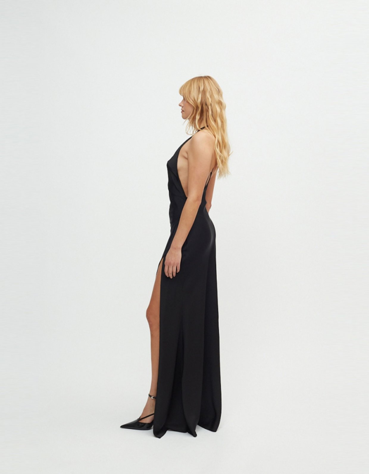 Sunset go Champagne dress black