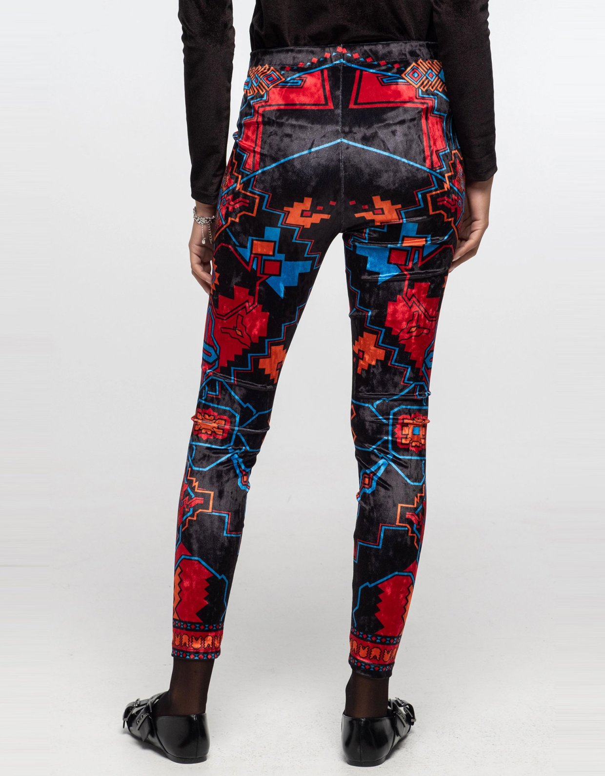 Peace and Chaos Chronicle leggings velvet