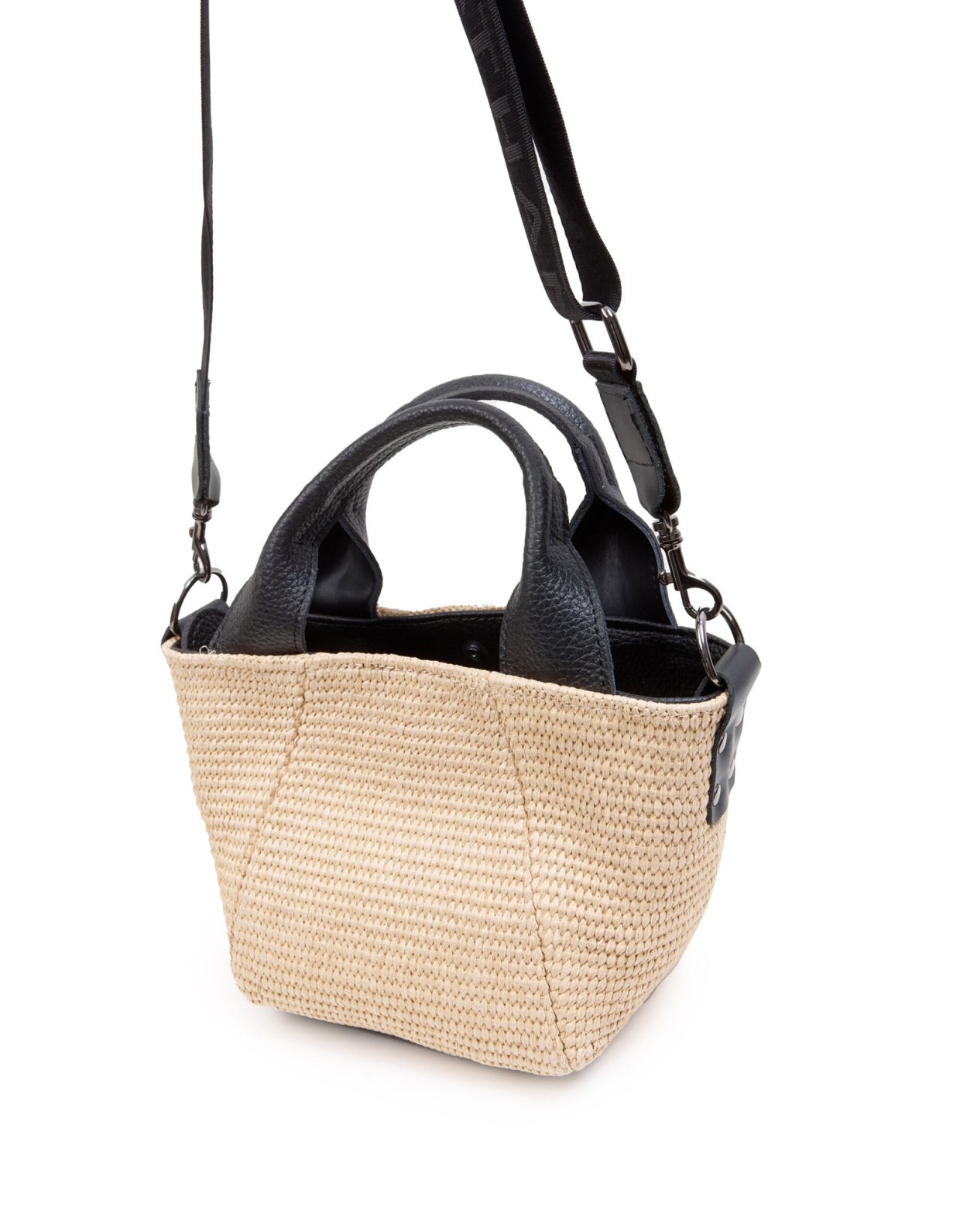 Elena Athanasiou Classy basket straw beige