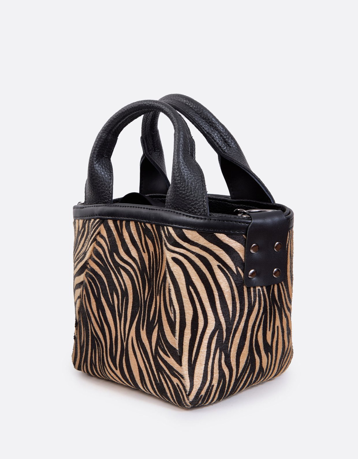 Elena Athanasiou Classy basket zebra brown