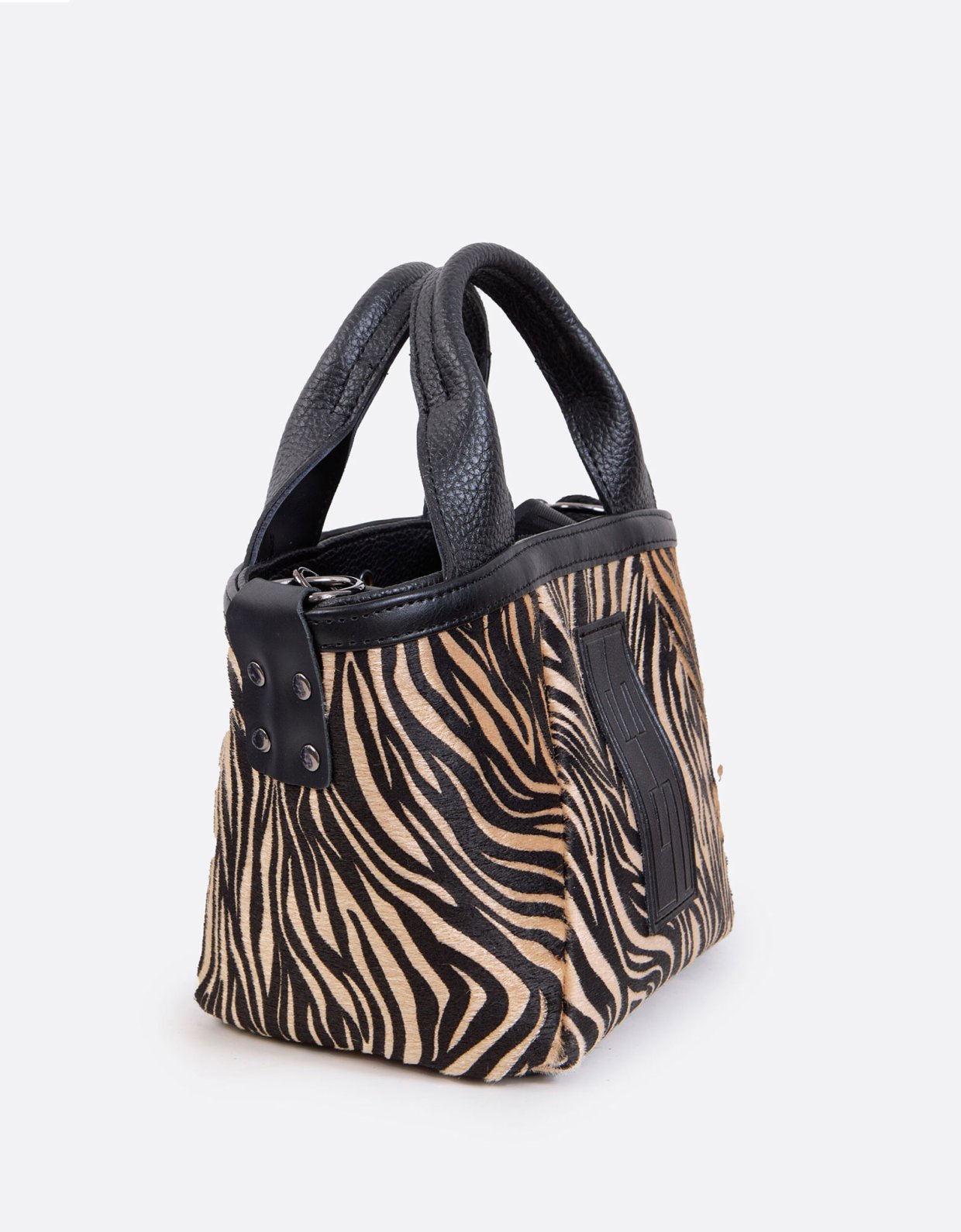 Elena Athanasiou Classy basket zebra brown