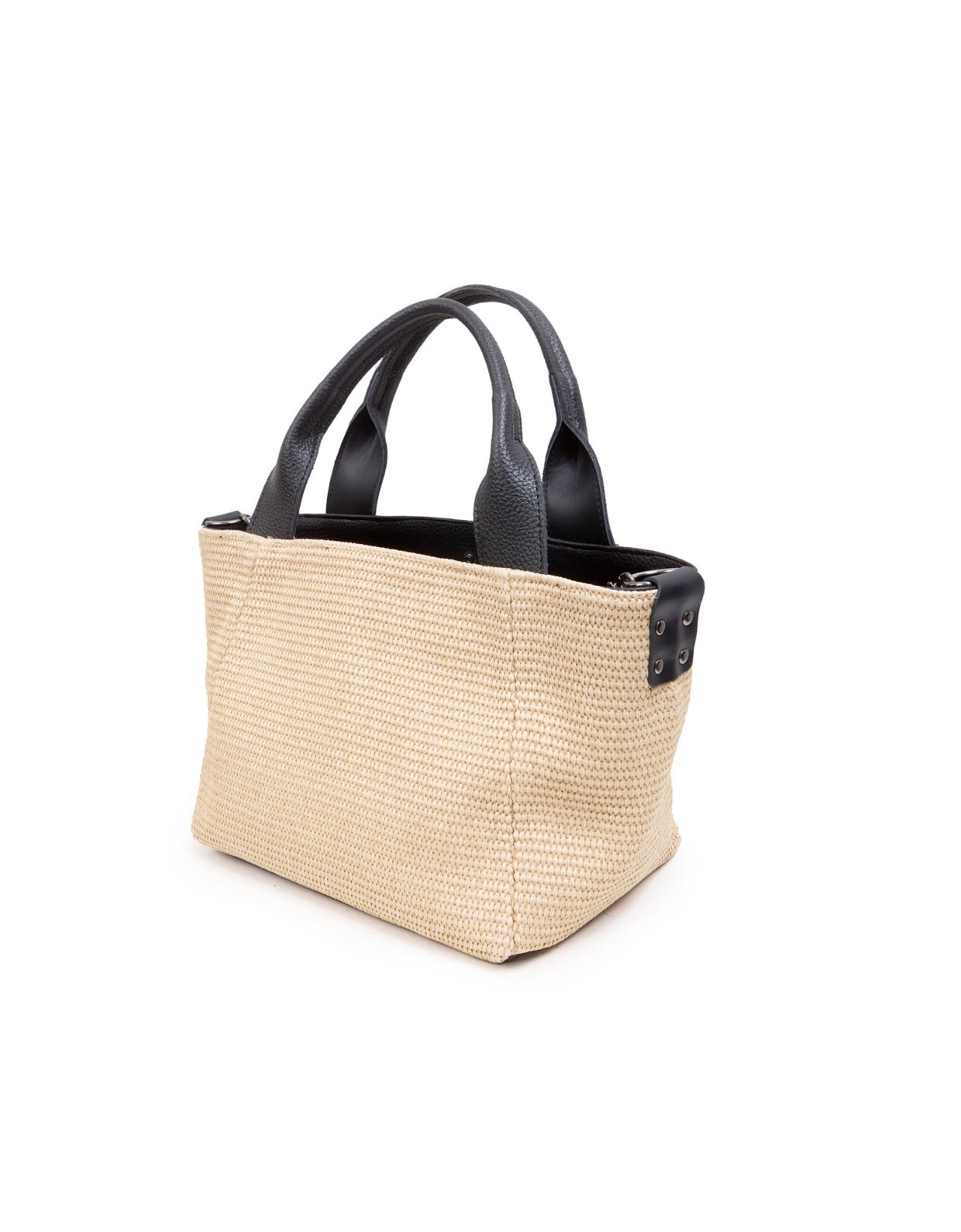 Elena Athanasiou Classy handbag medium straw beige