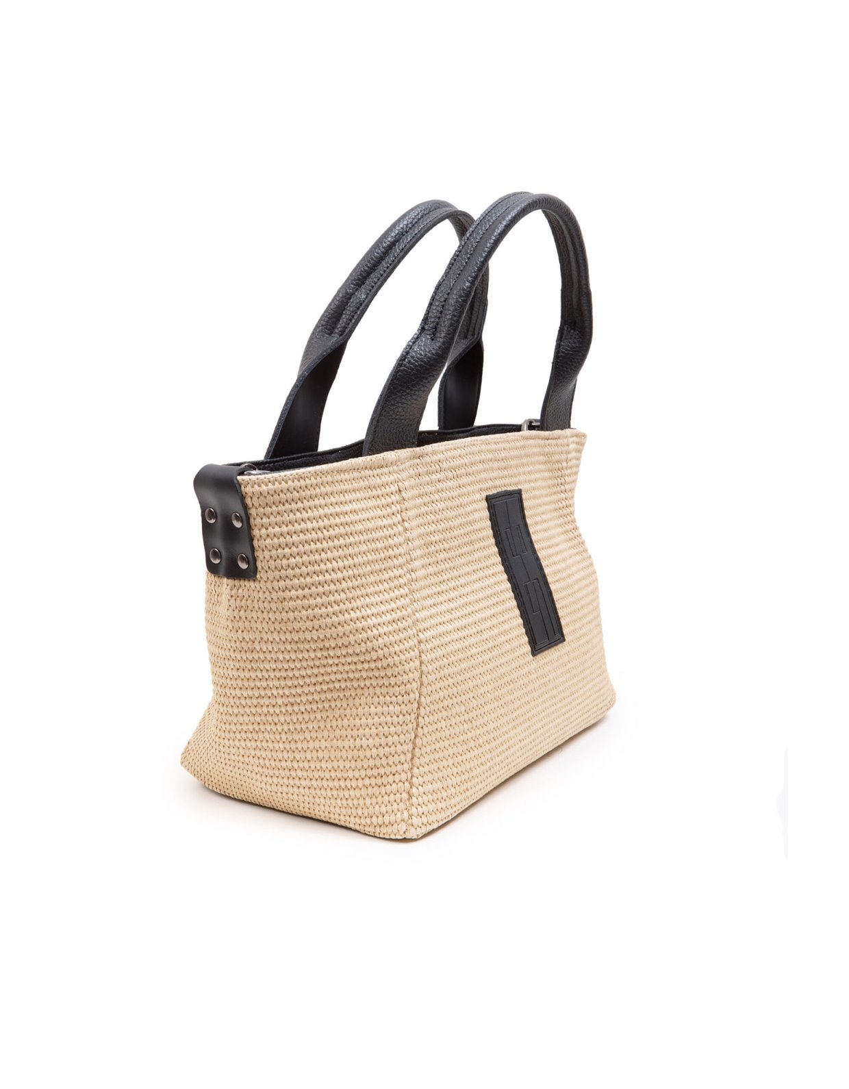 Elena Athanasiou Classy handbag medium straw beige