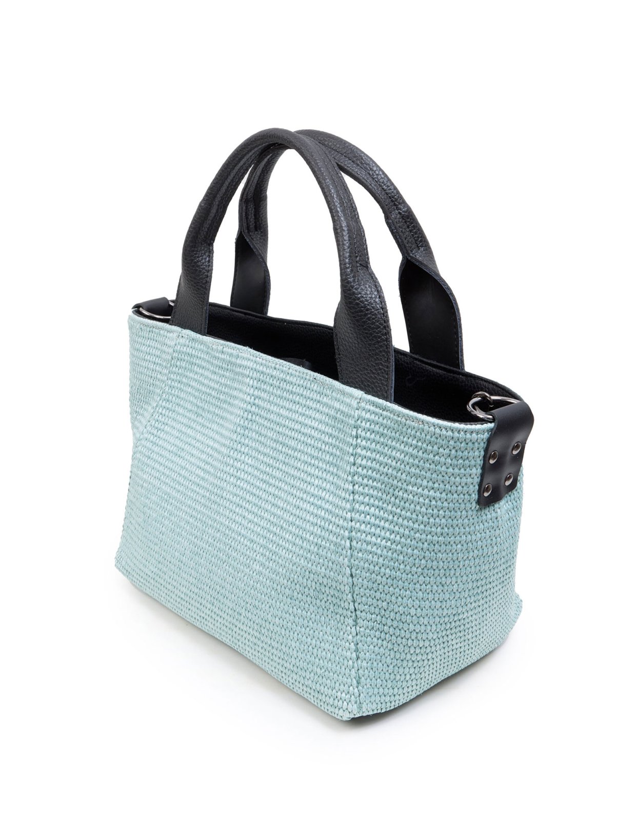 Elena Athanasiou Classy handbag medium straw mint