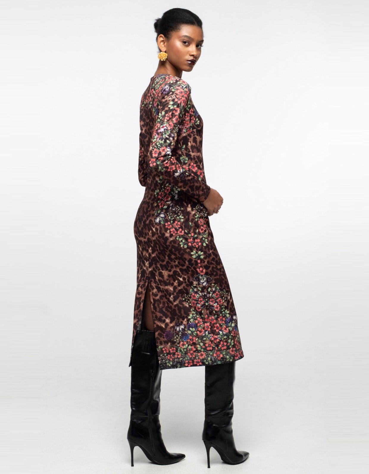 Peace and Chaos Clematis dress