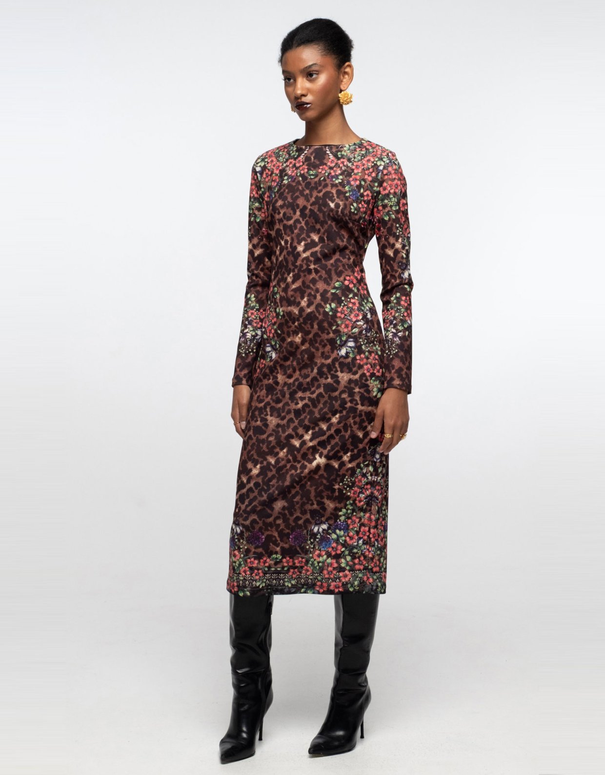 Peace and Chaos Clematis dress