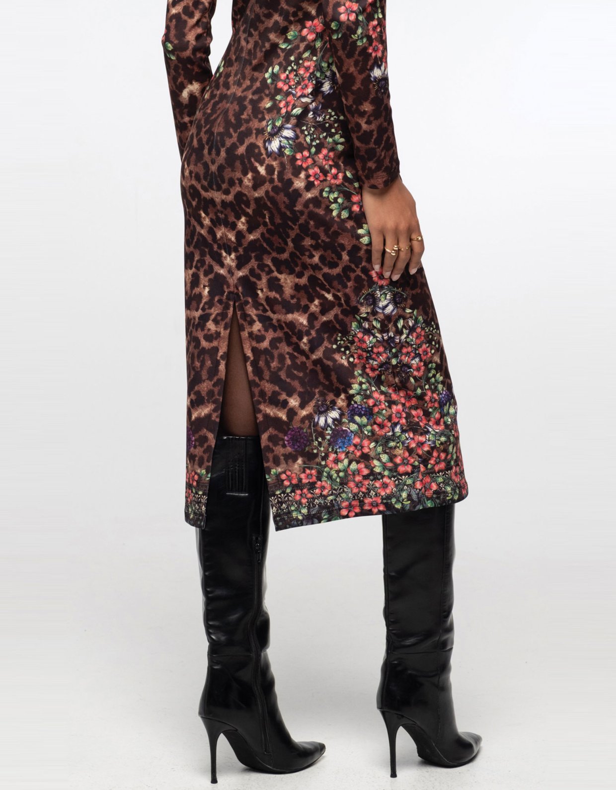 Peace and Chaos Clematis dress