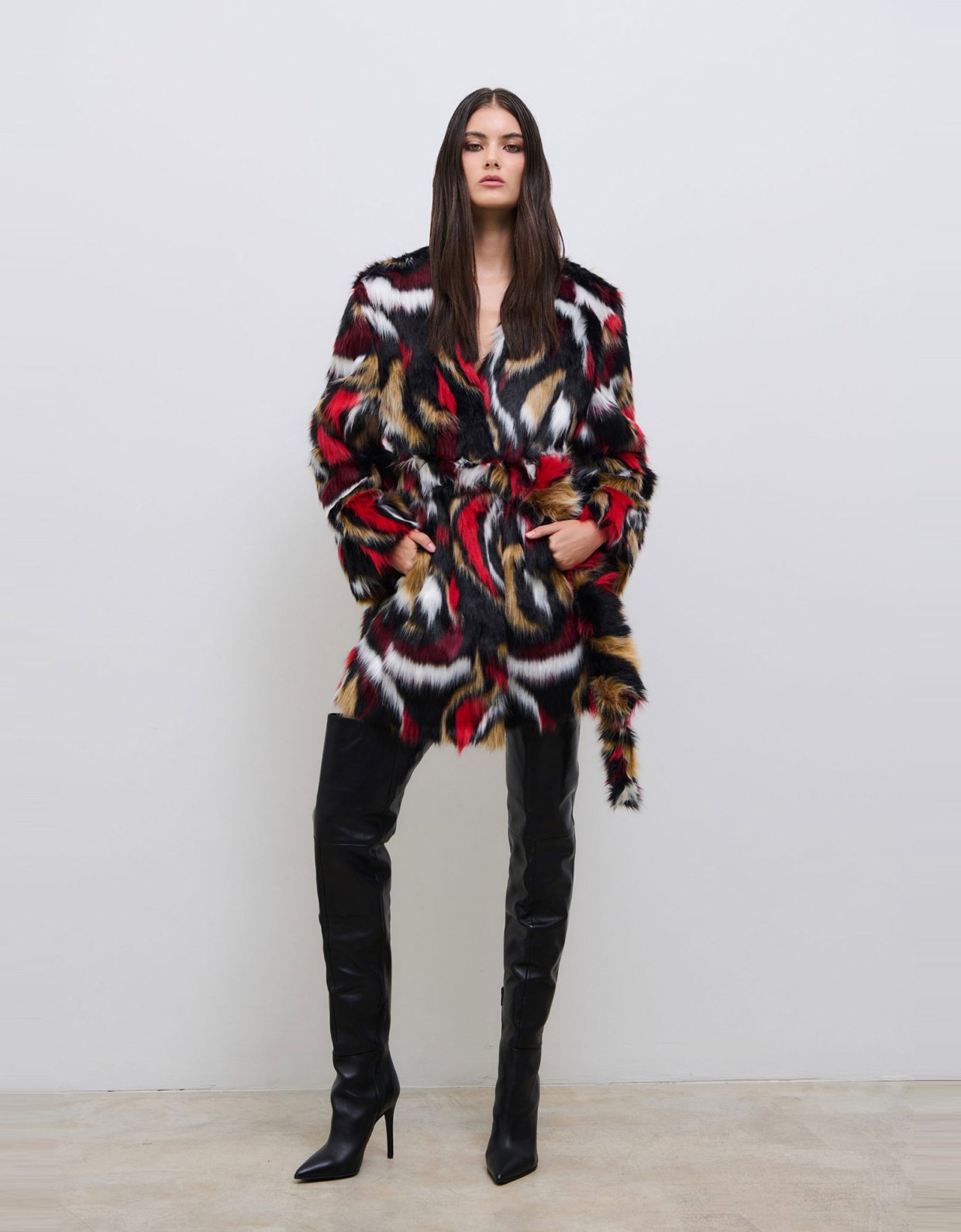 Combos Knitwear Fusion fur