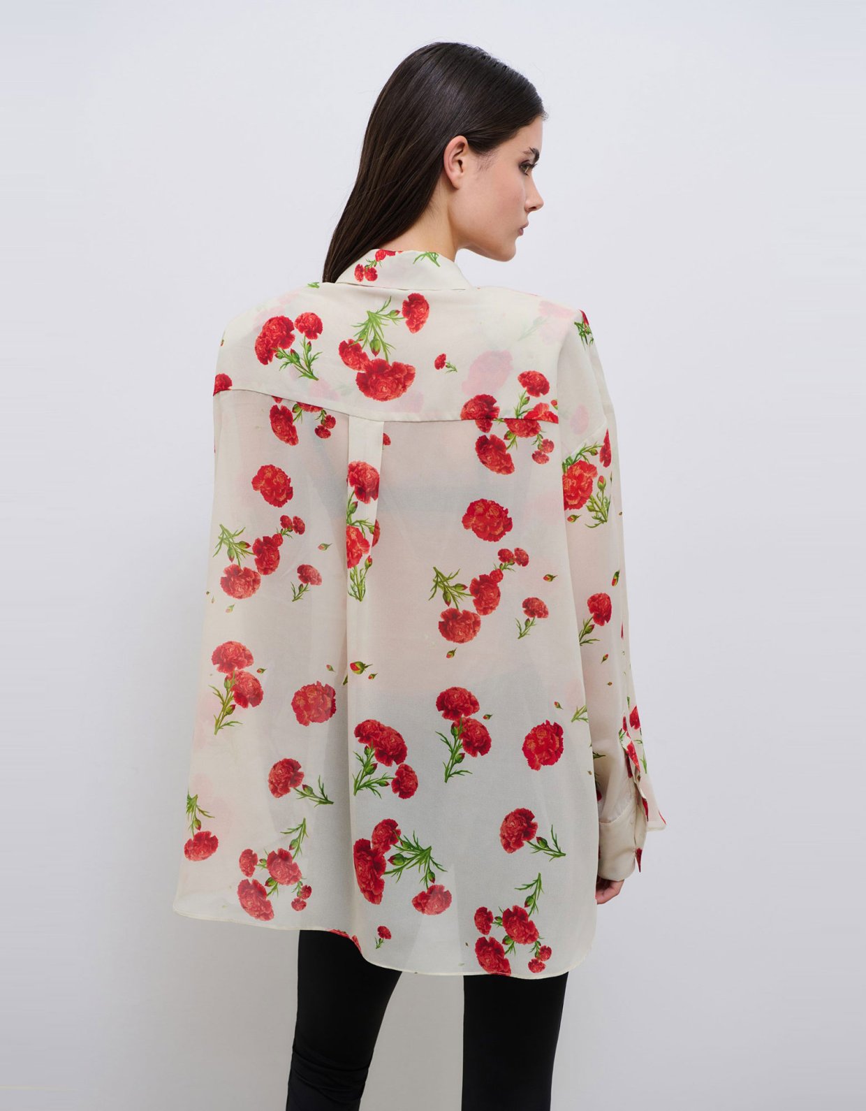 Combos Knitwear Carnation dream shirt ecru