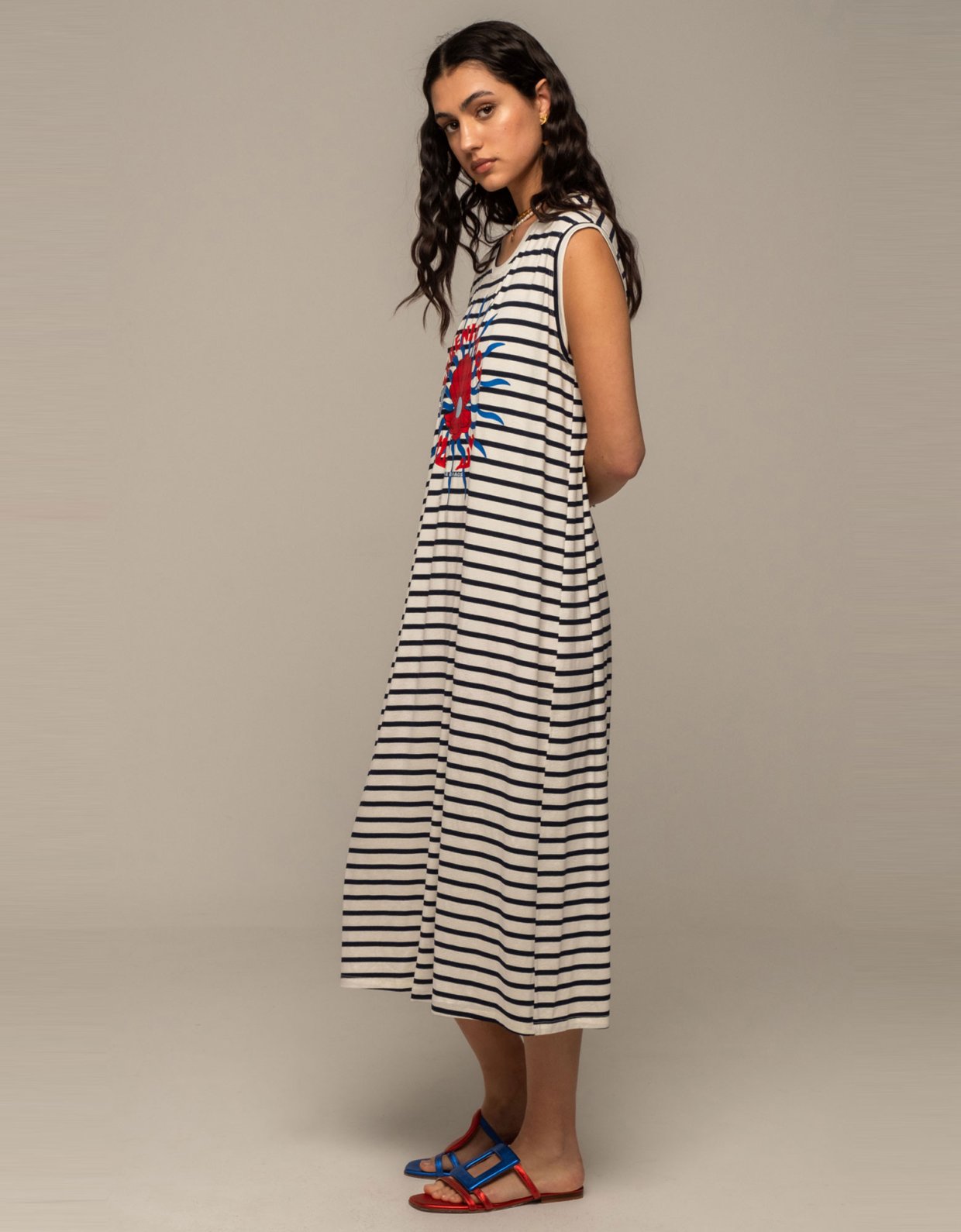Peace and Chaos Cruise long dress