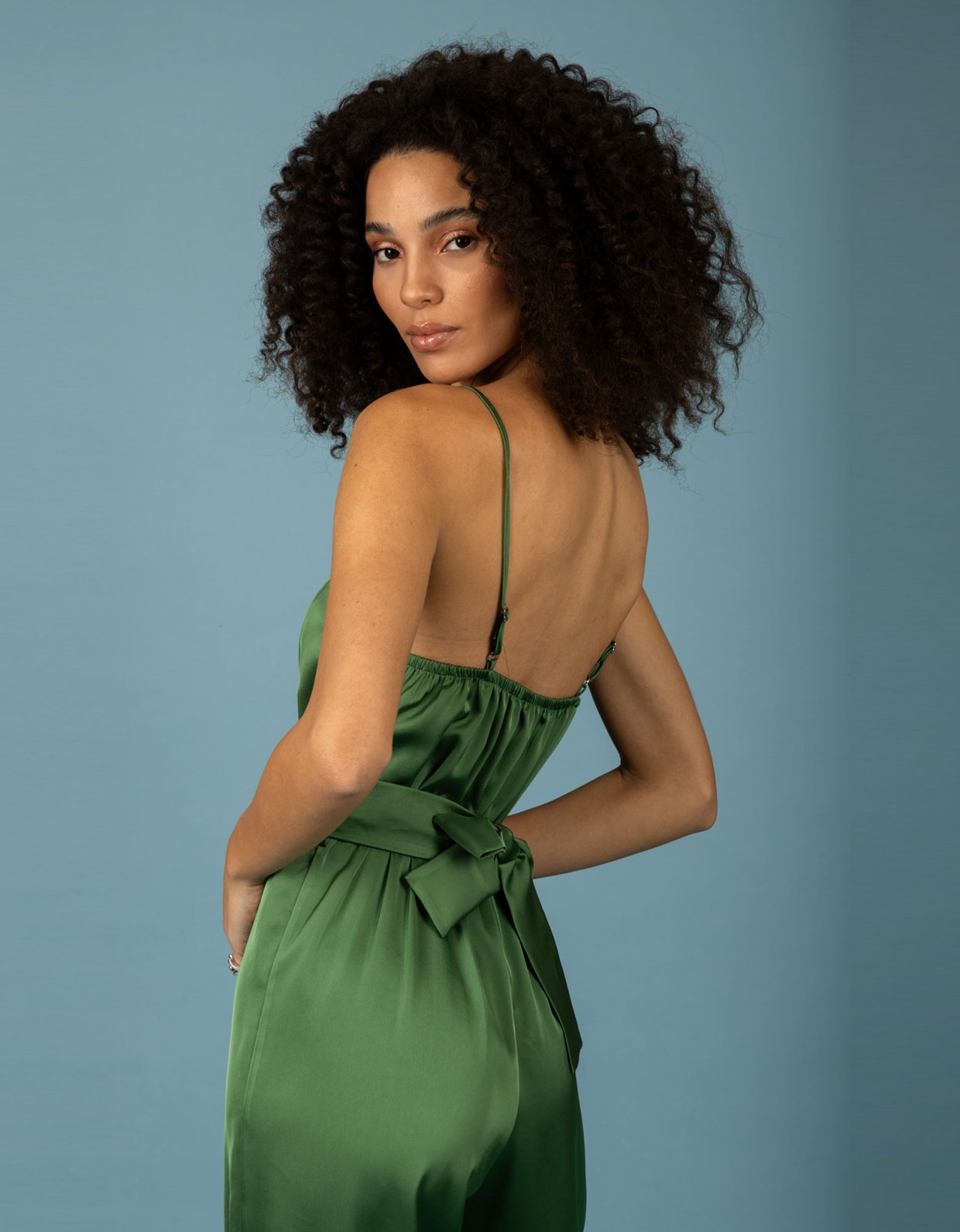 Chaton Cynthia jumpsuit khaki