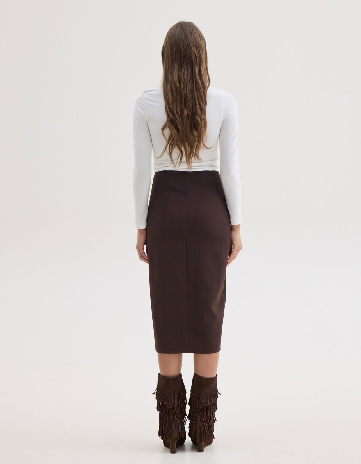 Sunset go Cynthia skirt brown