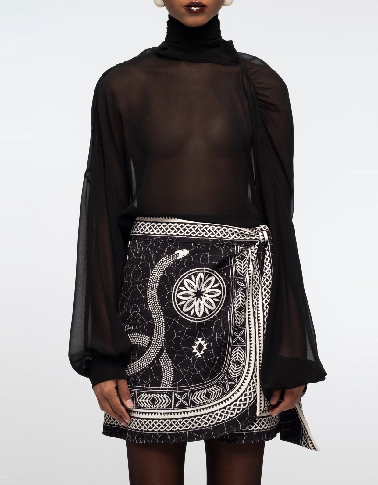 Peace and Chaos Dainty top