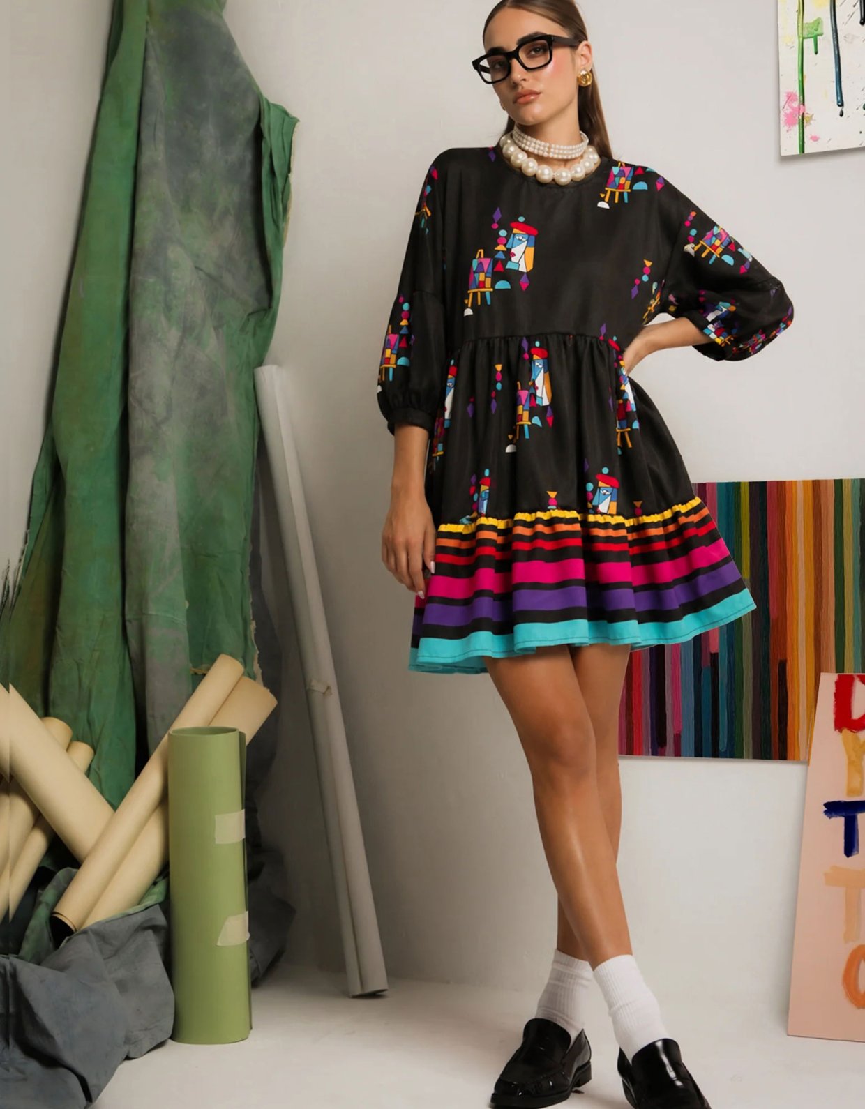 Bee Me Lumi dress Dali