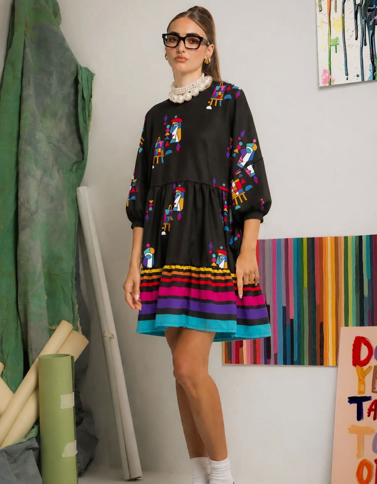 Bee Me Lumi dress Dali