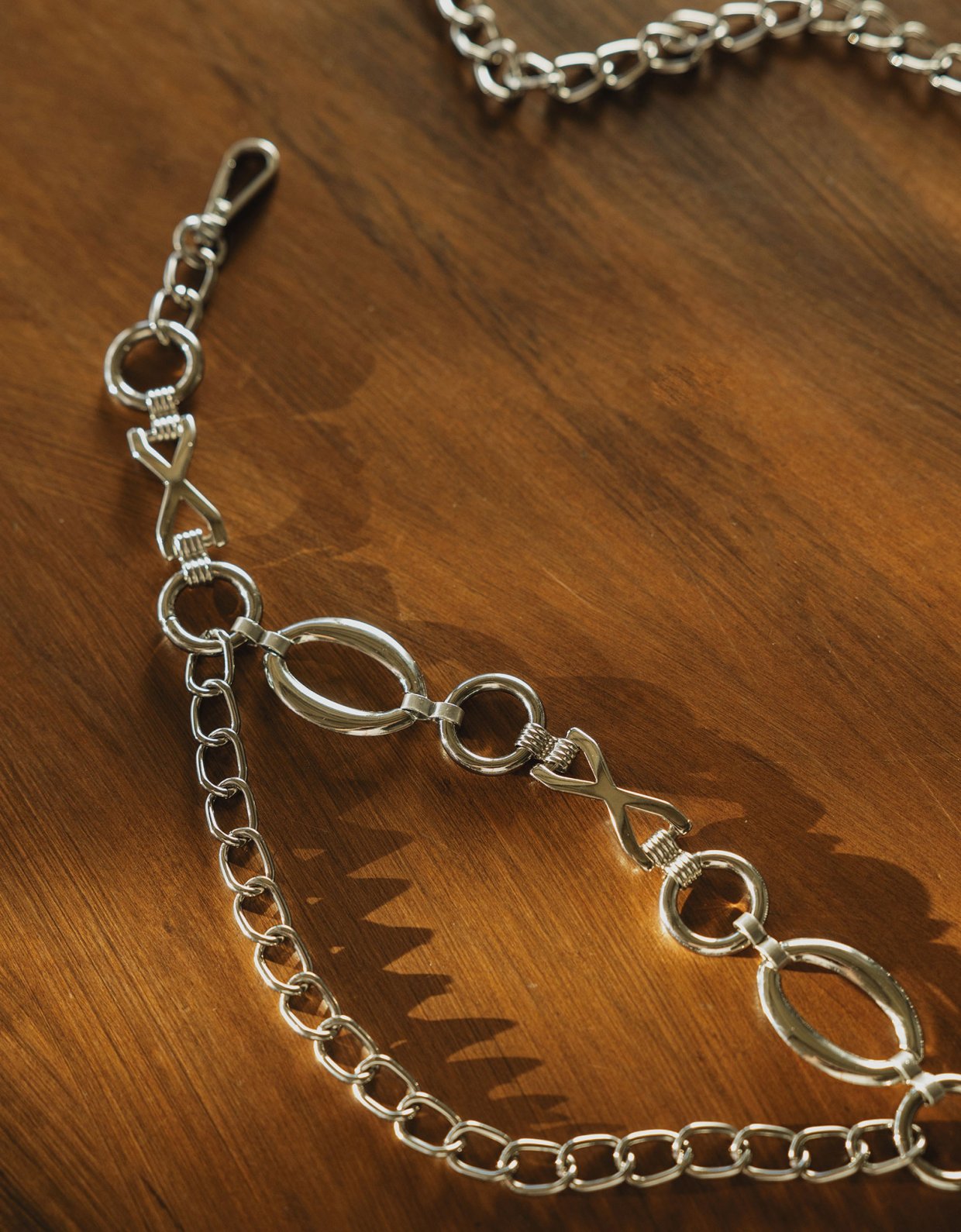 Individual Art Leather Dancing with myself belt nickel