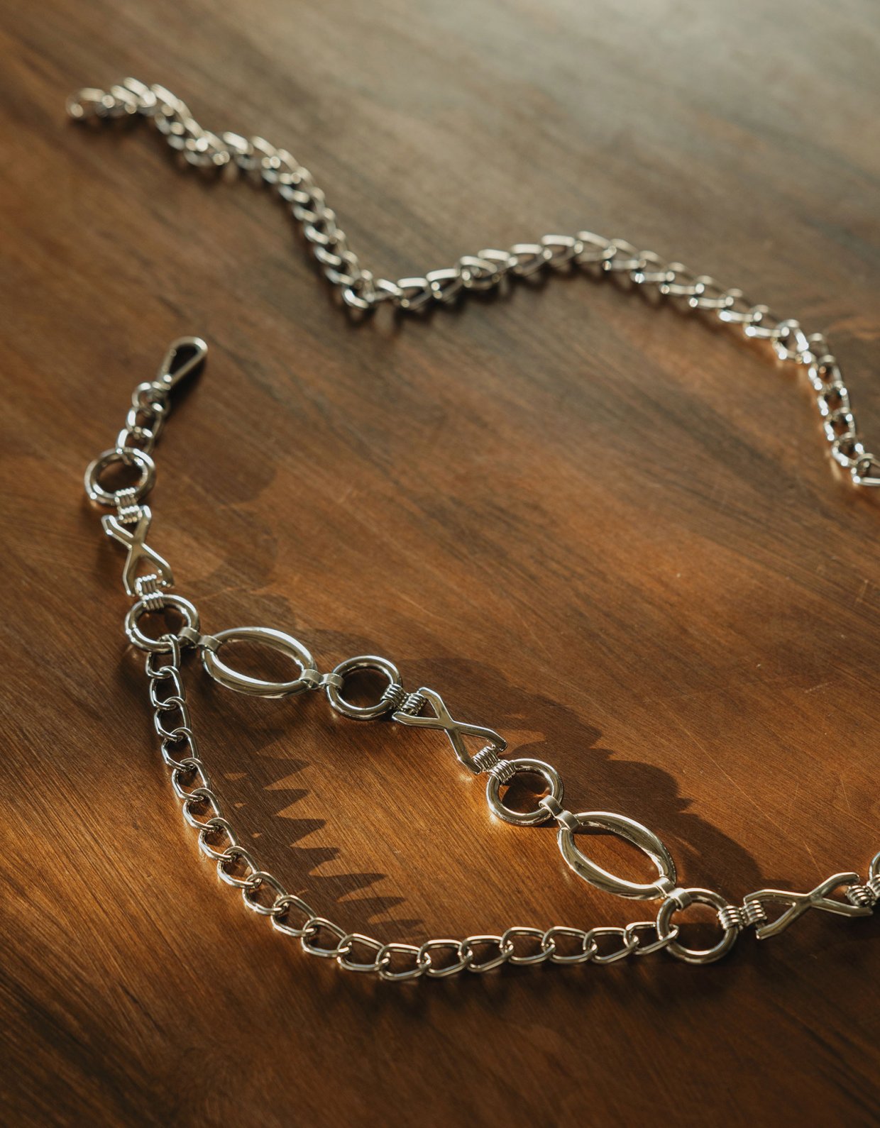 Individual Art Leather Dancing with myself belt nickel