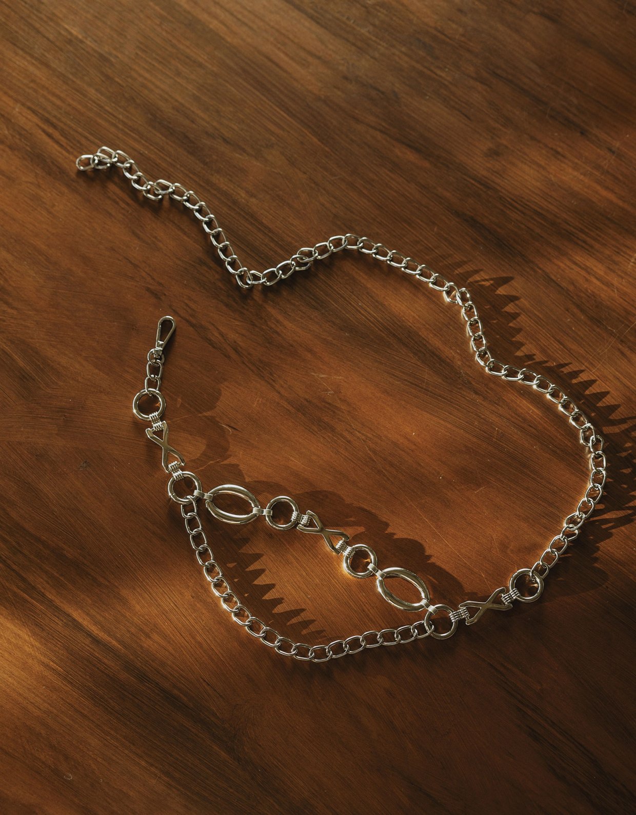 Individual Art Leather Dancing with myself belt nickel