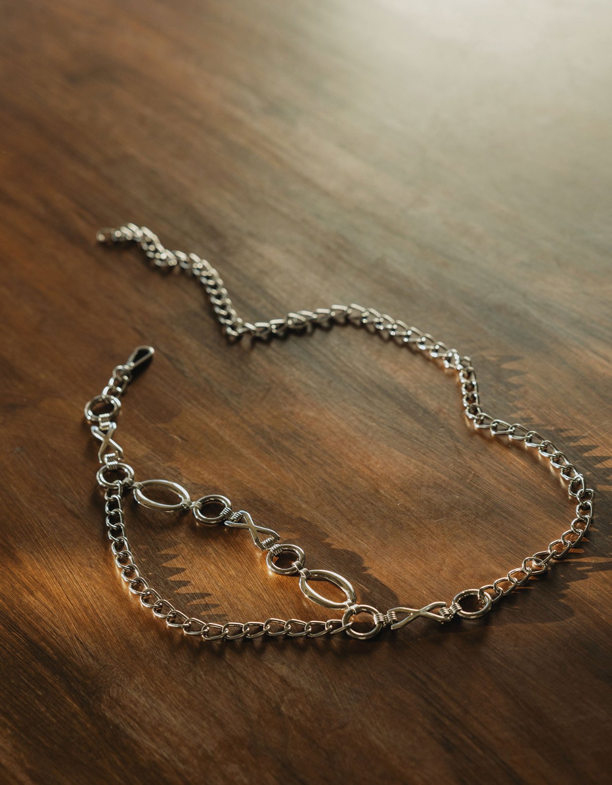 Individual Art Leather Dancing with myself belt nickel